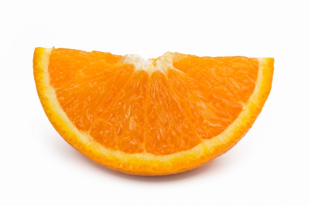 Orange geschnittene Nahaufnahme