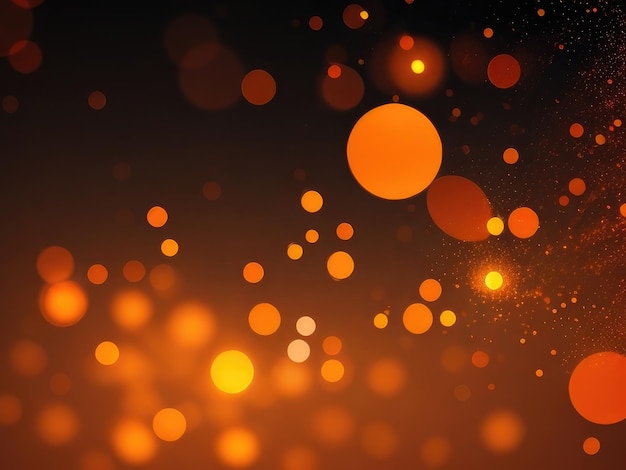 Orange glitzernder abstrakter Hintergrund