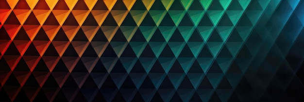 Foto orange grün blau ein hintergrund eines farbverlaufs in einem rautenförmigen hintergrund generative ki