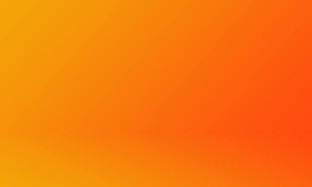 Orange Hintergrund des Studiohintergrunds
