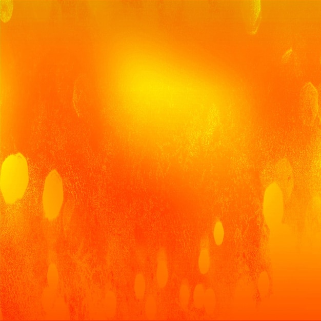 Orangefarbener Bokeh-Hintergrund. Quadratische Hintergrundillustration mit Kopierraum