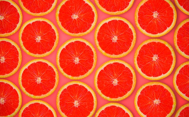 Foto orangefarbener fruchthintergrund