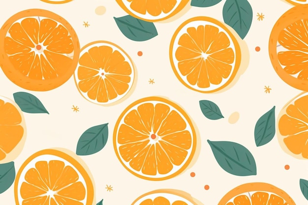 Orangen und Zitronen auf beigem Hintergrund.