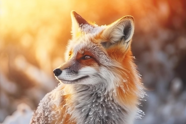 orangener Fuchs