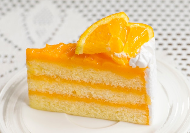 Orangenfrucht Kuchen