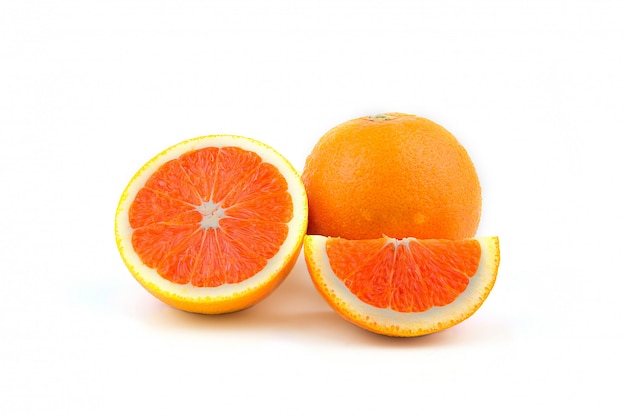 Orangenfrucht.