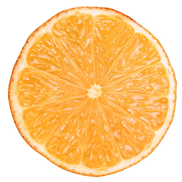 Orangenfruchtscheibe