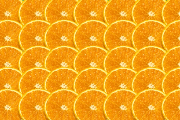 Orangenscheibenspritzer