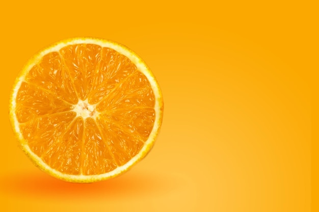 Orangenscheibenspritzer