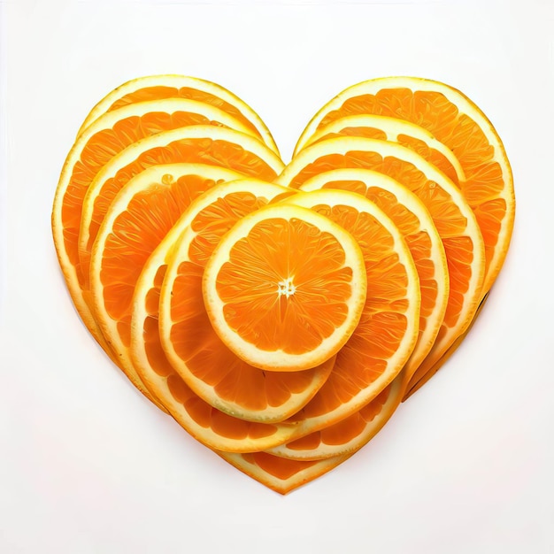 Foto oranges generative ki „sunny radiance“.