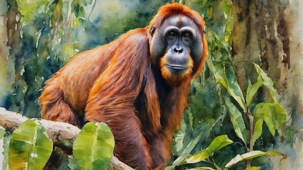 Foto orangutaner