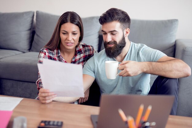 Foto orçamento e finanças familiares