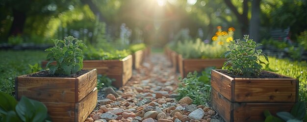 Organisation eines Gemeinschaftsgartenprojekts zur Förderung von Tapeten