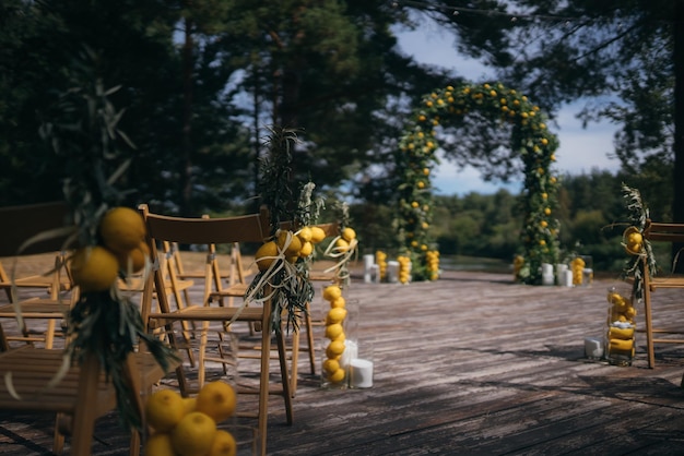 Organización de la boda Preparación para la ceremonia de la boda