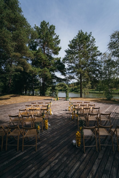 Organización de la boda Preparación para la ceremonia de la boda