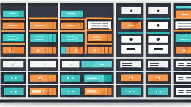 Foto organización de los datos en categorías