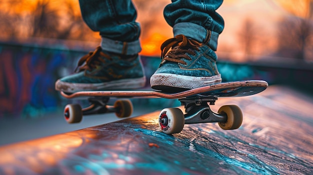 Foto organizar uma competição de skate de caridade