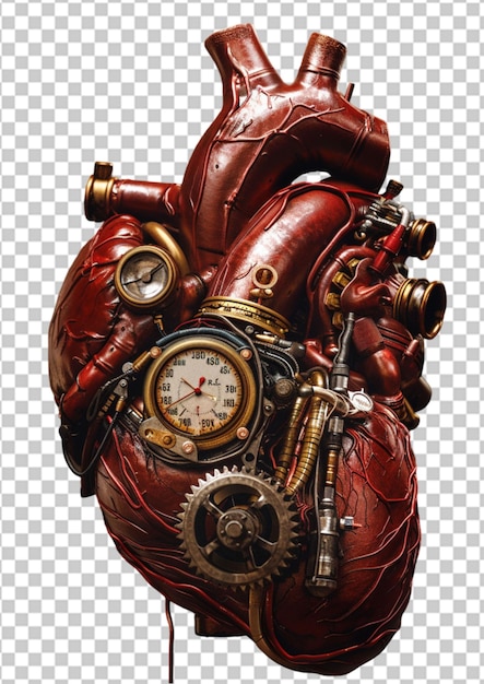 órgão interno humano com coração