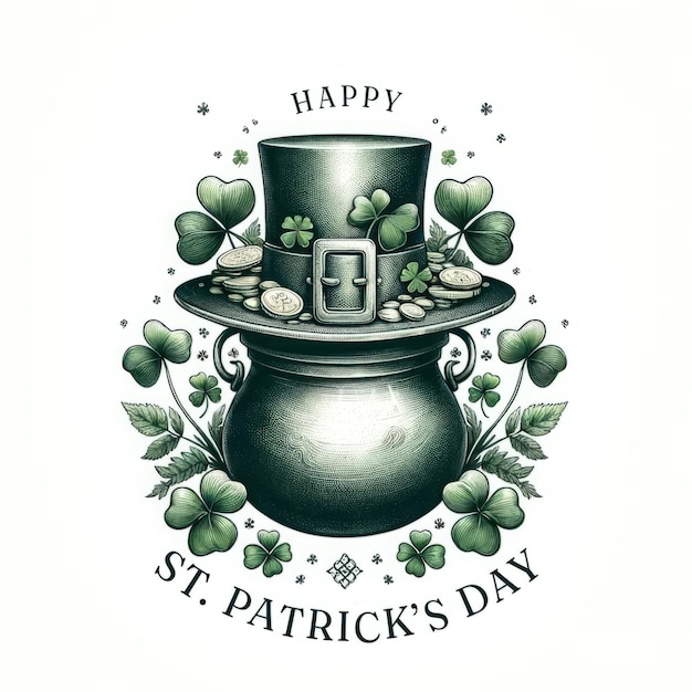 El orgullo del día de San Patricio Isla Esmeralda Exuberancia Un día de orgullo irlandés