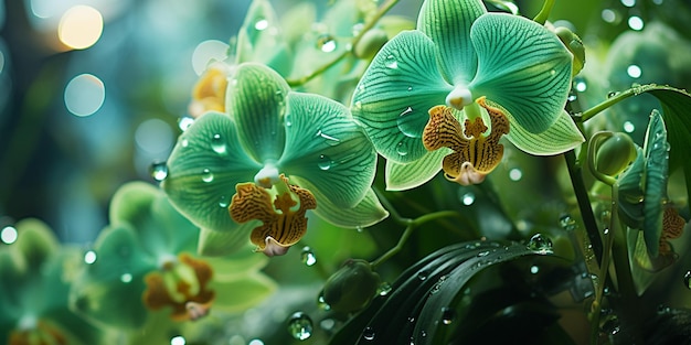 orhid flor tropical
