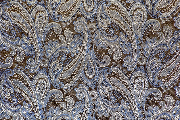 Oriental o paisley, pepino turco, lágrima de Allah, beanbuta indio o turco, textura de fondo de ornamento de ciprés persa