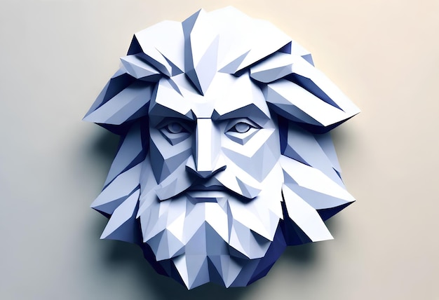 Origame-Zeus-Gesicht