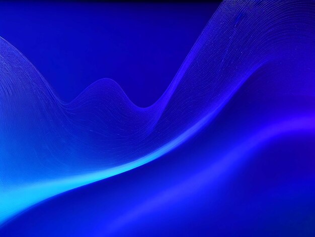 Original Blue Purple Gradient Glowing Particle Wave Background HD Papel de parede