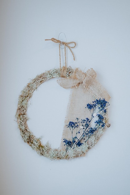 ornamento de flores boho