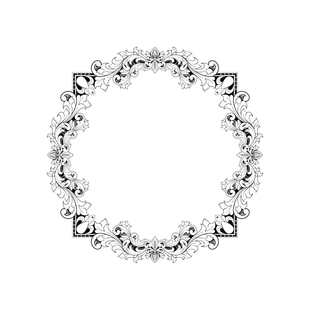 Ornamento de linha clássico