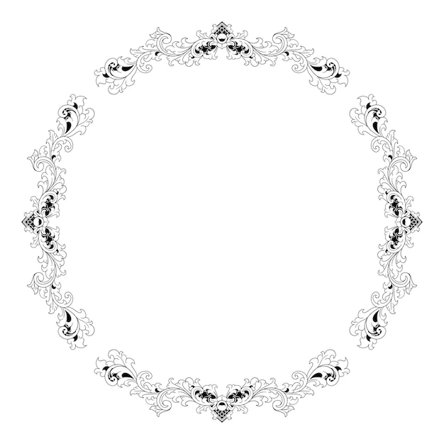 Ornamento de linha clássico