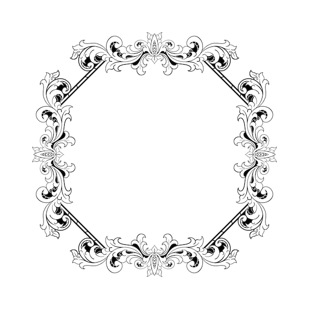 Ornamento de linha clássico