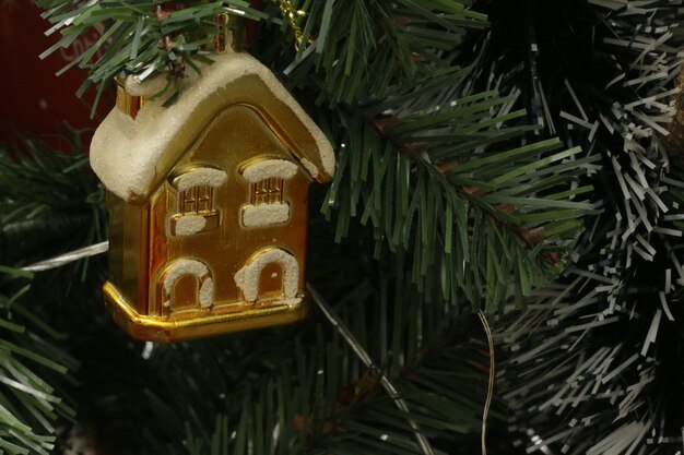 Ornamento de Natal da Casa de Ouro