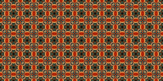 Ornamento étnico geométrico padrão abstrato repetível e sem costura