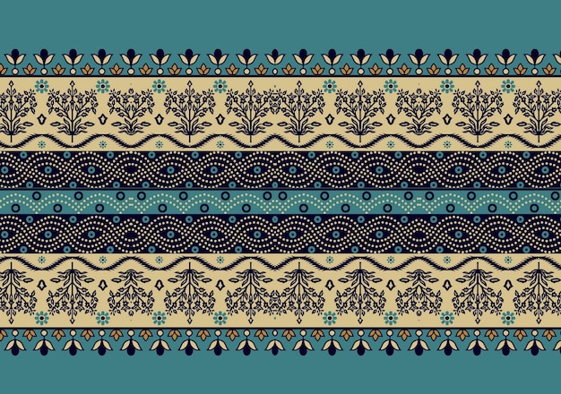 Ornamentos barrocos digitales Diseño de motivos de borde Ilustración de obras de arte para impresión textil Para pintura digital Diseño para tapa de tela de embalaje textil papel de borde textil
