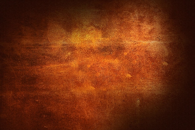 Ornge Wand Rost Textur Hintergrund