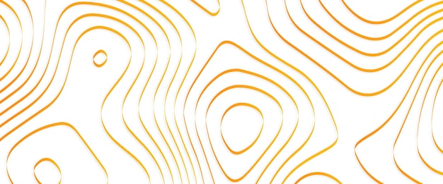 Oro de lujo arte abstracto de líneas fondo vector oro fondo topográfico y textura el concepto