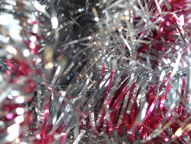 Foto oropel para árbol de navidad