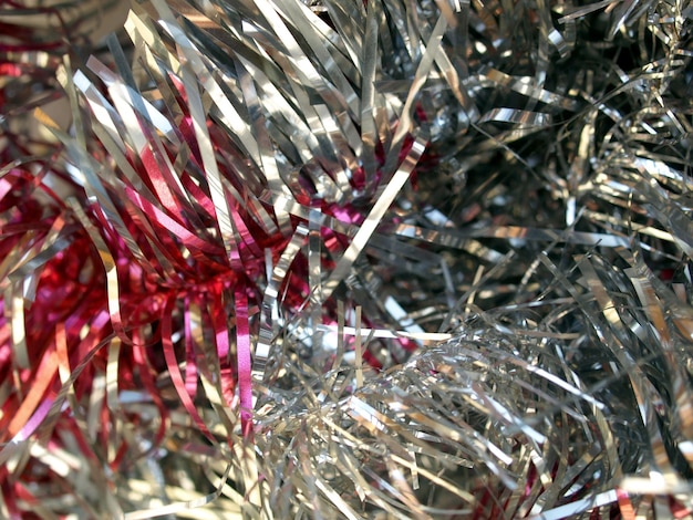 Oropel para árbol de Navidad