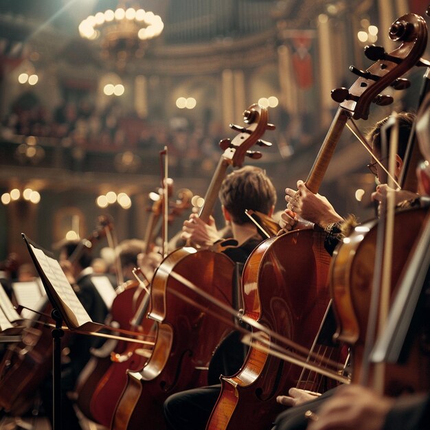 Foto orquestra de concertos de música clássica no london hall