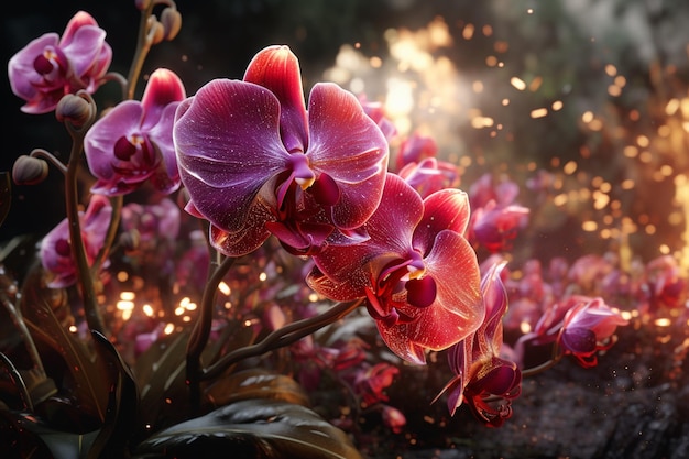 Orquídea de paixão que acende desejos