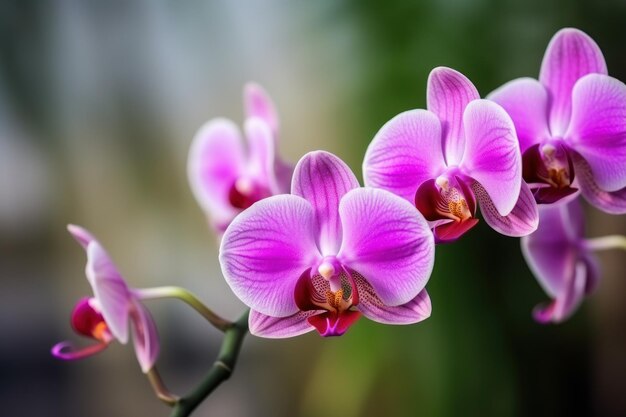 Orquídea flor rosa botânica Decoração da casa Gerar Ai