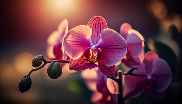 Foto orquídeas são a nova flor do ano