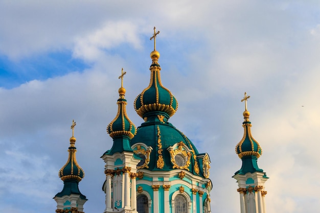 Orthodoxe Kirche St. Andreas in Kiew, Ukraine