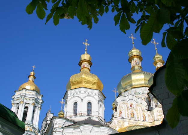 Orthodoxer christlicher tempel von kiew pechersk lavra