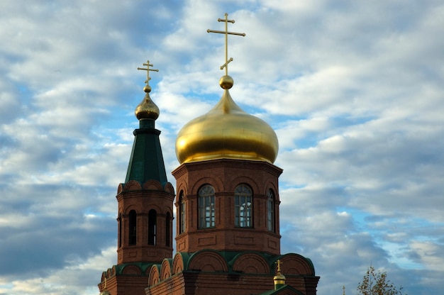 Orthodoxer Tempel im Dorf