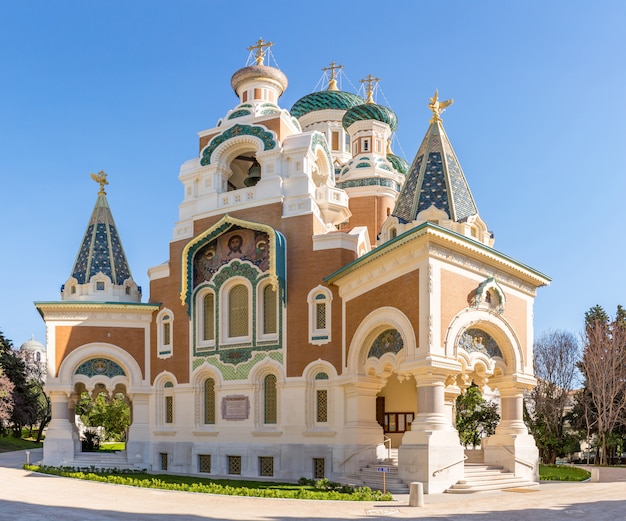 Ortodoxia, igreja, agradável, frança