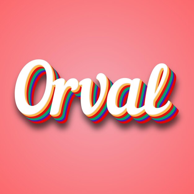 Foto orval-text-effekt foto-bild cool