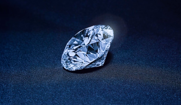 Os diamantes preciosos são caros e raros para fazer jóias.