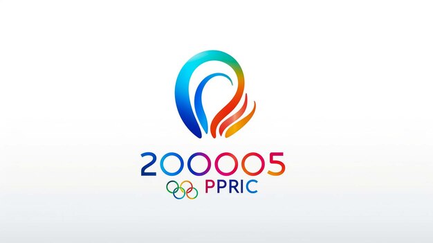 Foto os jogos olímpicos de paris 2024 logotipo ícone png download