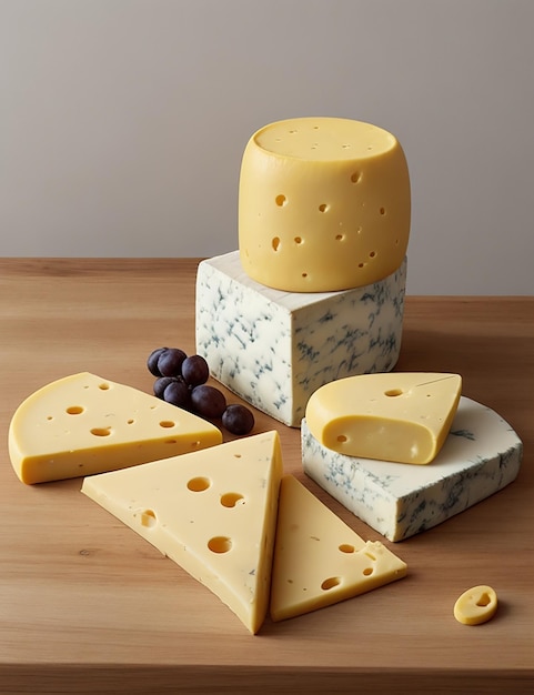 Os mais deliciosos pedaços de queijo